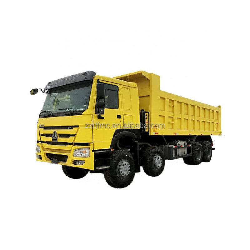 LHD 30 톤 티퍼 트럭 19CBM BOX 8245X2550X3450 mm 380hp HOWO 6x4 덤퍼