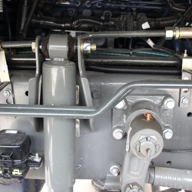 멀티미디어 시스템 없음 흰색 HOWO 6x4 371hp 30 톤 티퍼 트럭 25CBM 박스