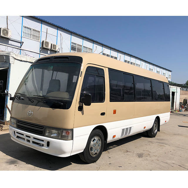 저렴한 25석짜리 사용 된 코스터 버스 3300mm 휠 베이스와 유로 2 배출 표준