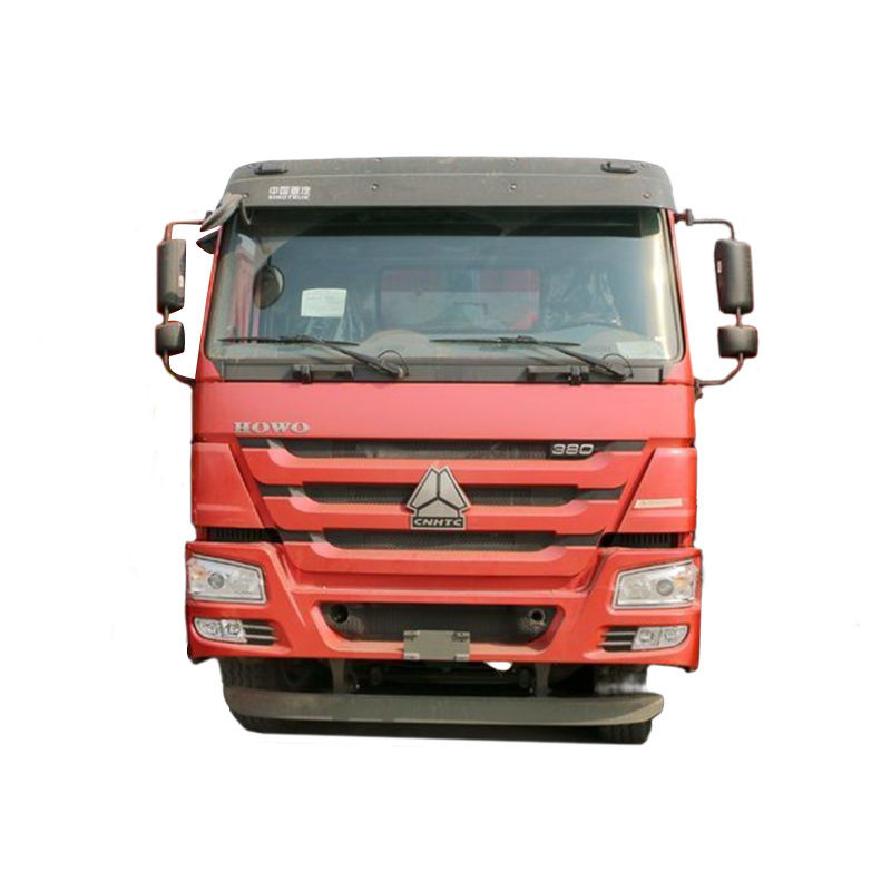 8x4 Sinotruk Howo 덤프 트럭 12 휠 380 HP 수동 변속기와 함께 덤프 티퍼 트럭