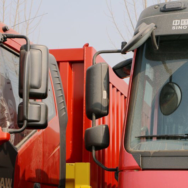 8x4 Sinotruk Howo 덤프 트럭 12 휠 380 HP 수동 변속기와 함께 덤프 티퍼 트럭