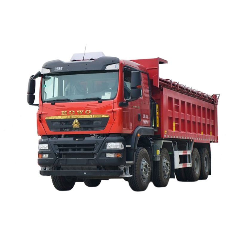 하우 8x4 덤프 트럭 12 휠 440 HP 엔지니어링 운송용 덤프 티퍼 트럭