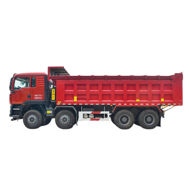 하우 8x4 덤프 트럭 12 휠 440 HP 엔지니어링 운송용 덤프 티퍼 트럭