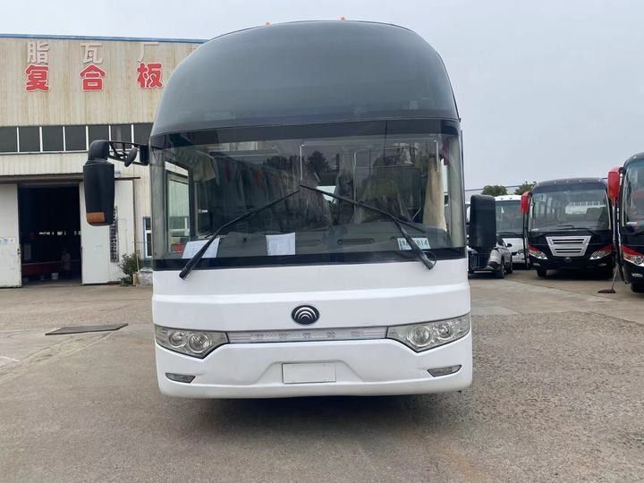 사용 된 12m 고급 디젤 관광 코치 버스 55 좌석과 최대 토크 1460N.m