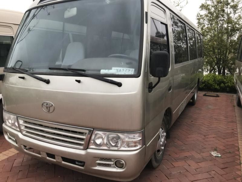 최대 속도 120 Km/h 일본 2019년년 여객버스 19-30석 디젤 사용 코스터 버스