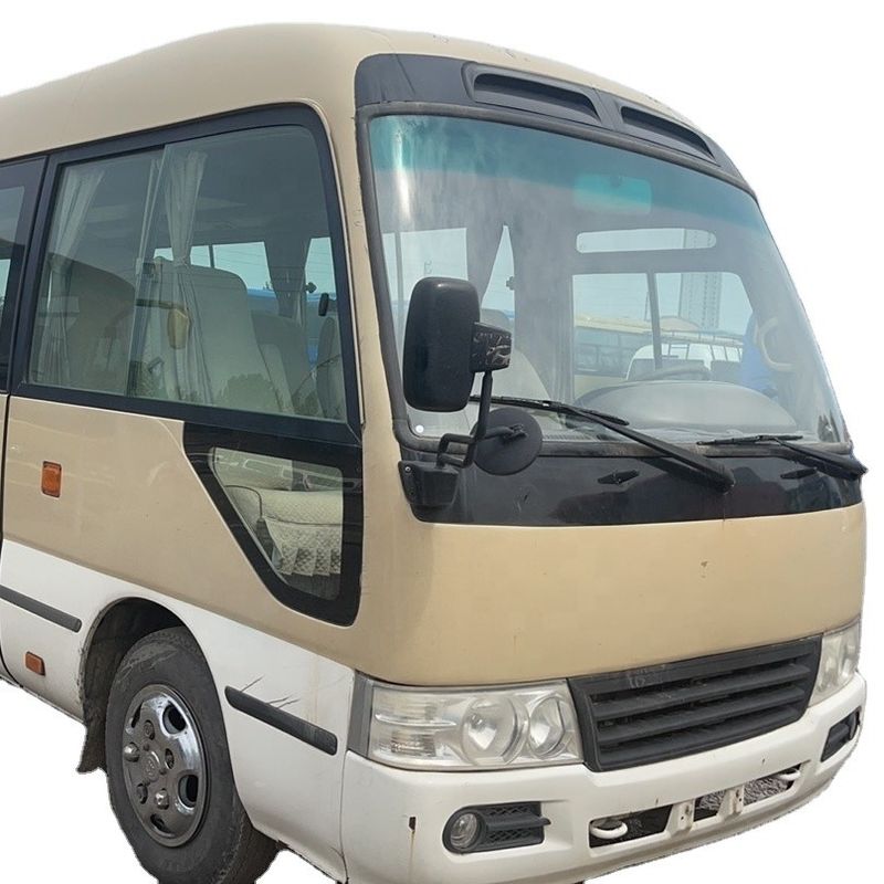 중고용 토요 타 코스터 30석 버스 6-8L 엔진 용량과 최대 전력 113/5200kw