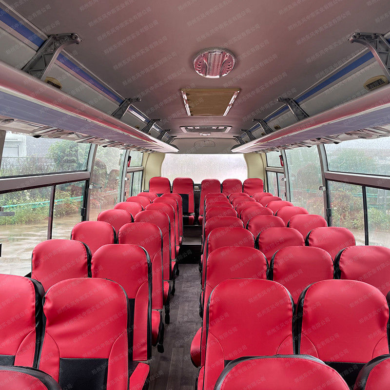 53 좌석 여객 버스 LHD/RHD 코치 버스 2018 년 사용 된 버스 ZK6117 디젤 엔진 AC