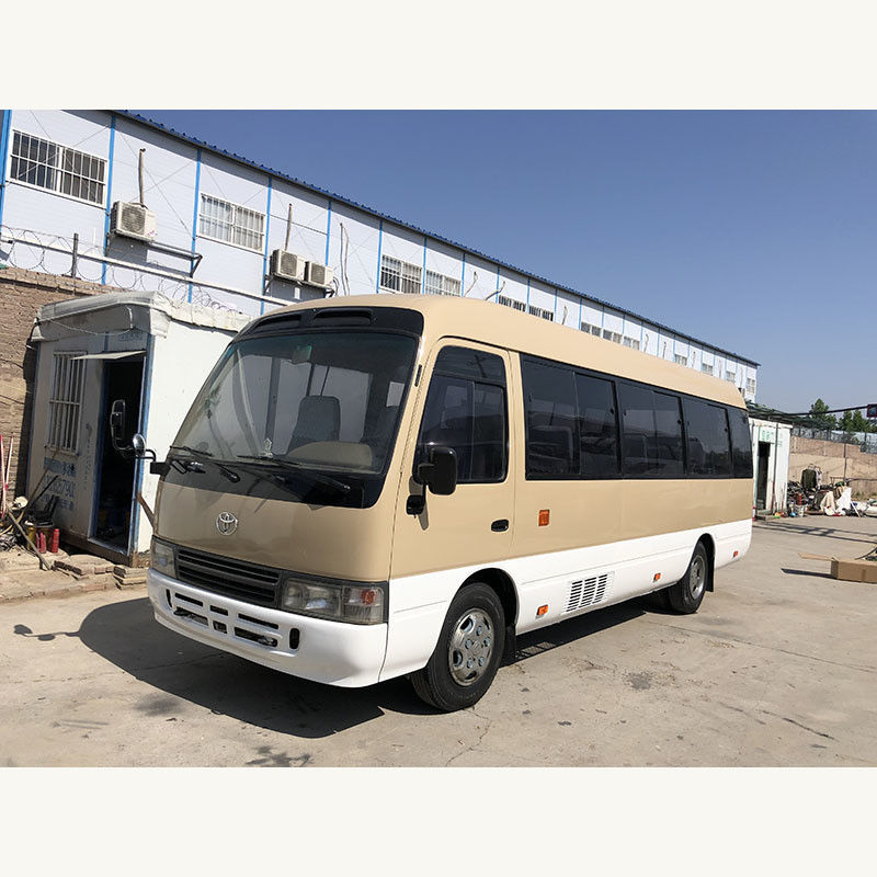107kw 디젤 연료 29 좌석 사용 토요타 코스터 버스