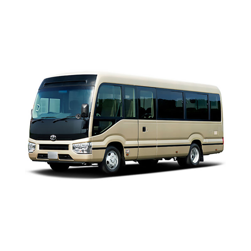 6990*2025*2600mm 120 Km/h 디젤 유로 3 수동 코스터 30 좌석 7m 미니 사용 코스터 버스