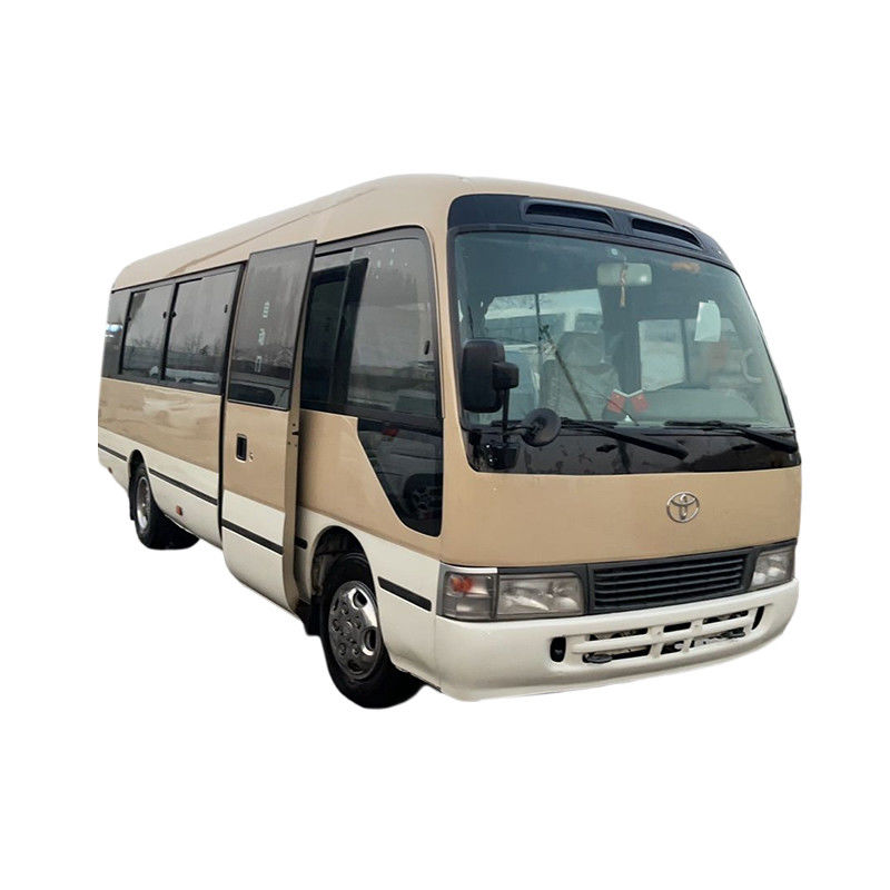 수동변속기와 디젤 엔진을 갖춘 중고용 토요타 코스터 버스
