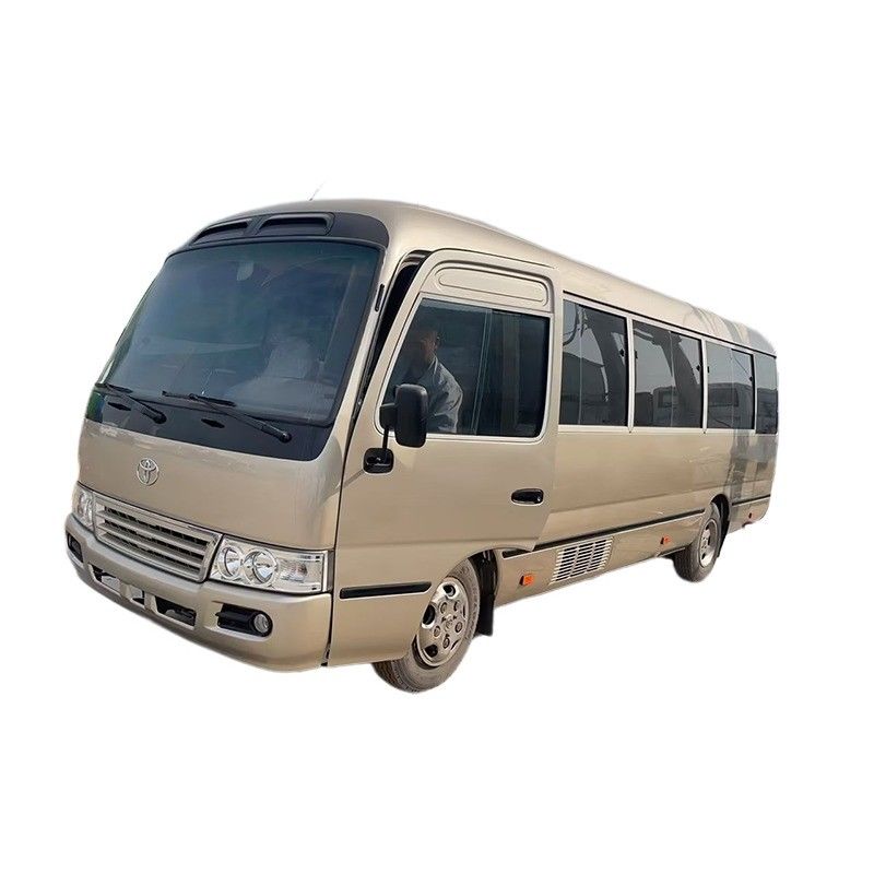 30 좌석 디젤 사용 토요 타 코스터 버스 15BFT 엔진과 유로 3 배출량