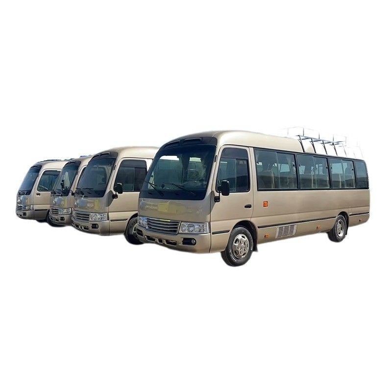 30 좌석 디젤 사용 토요 타 코스터 버스 15BFT 엔진과 유로 3 배출량