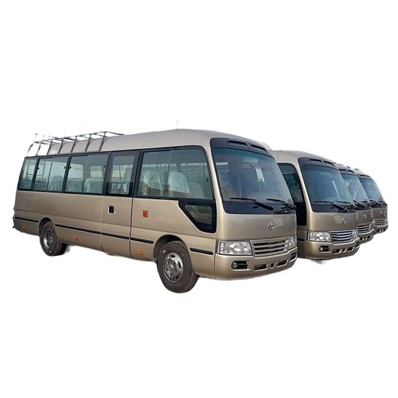 30 좌석 디젤 사용 토요 타 코스터 버스 15BFT 엔진과 유로 3 배출량