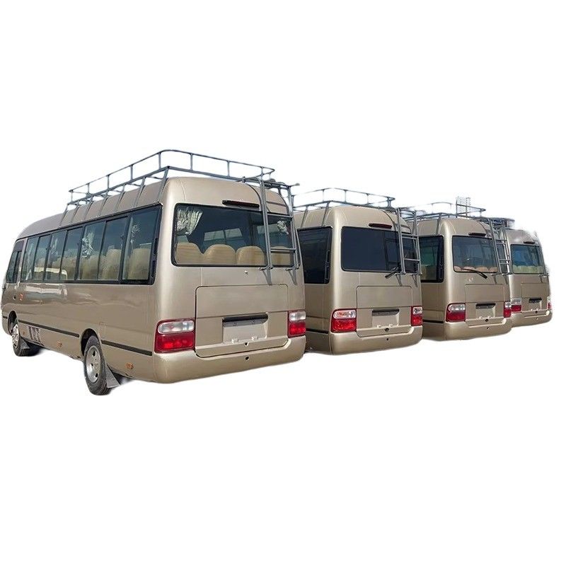 30 좌석 디젤 사용 토요 타 코스터 버스 15BFT 엔진과 유로 3 배출량