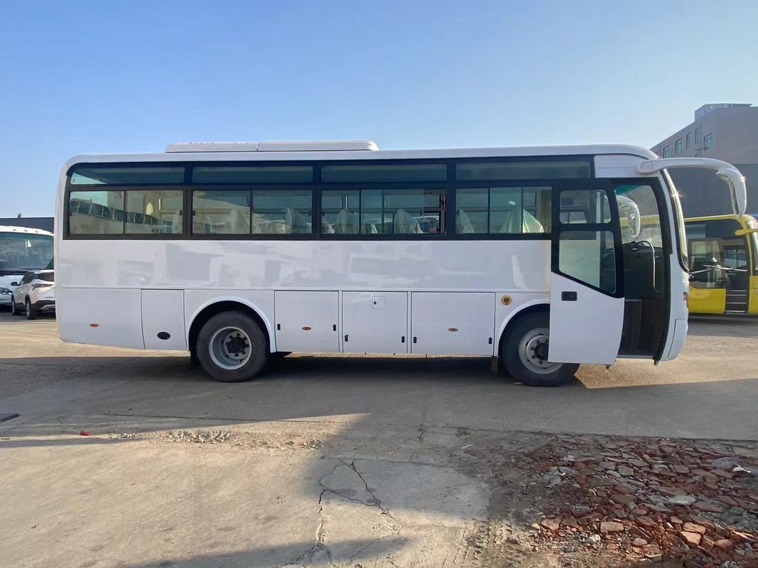 사용 된 디젤 미니 시티 코치 밴 버스 아프리카 35 좌석 수동 변속기