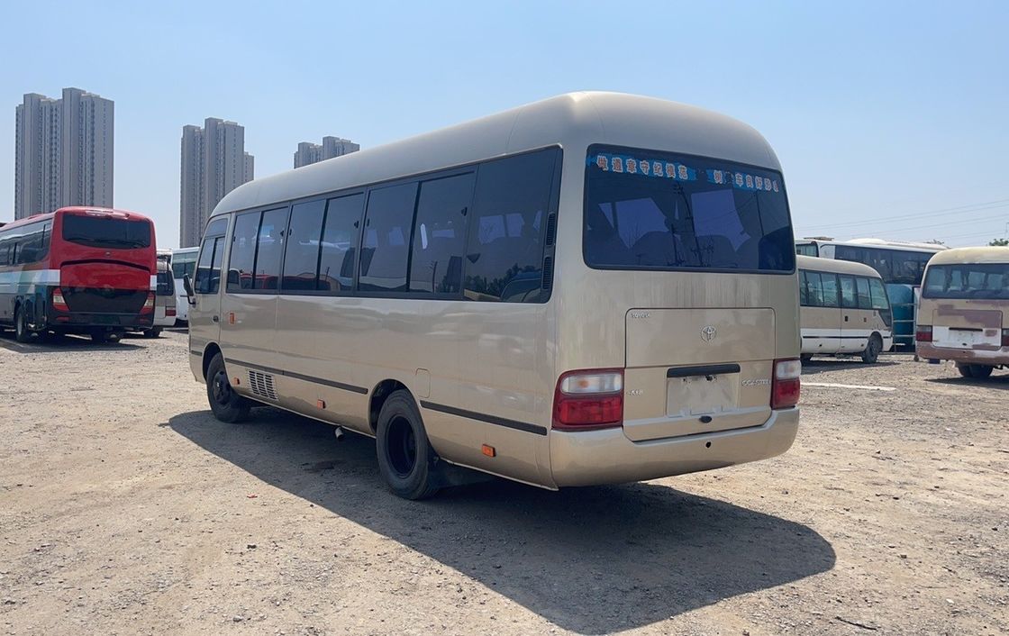 중고용 토요타 코스터 2020 디젤 LHD 버스 유로 3 배기가스 표준 9.00R20 타이어 25 좌석