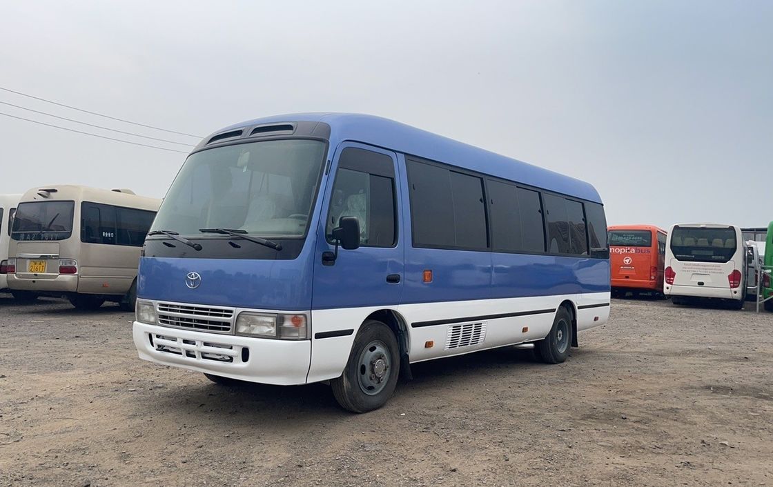 고급 21석 토요타 코스터 미니 버스 엔진 용량 4L 타이어 255/70R 22.5-16