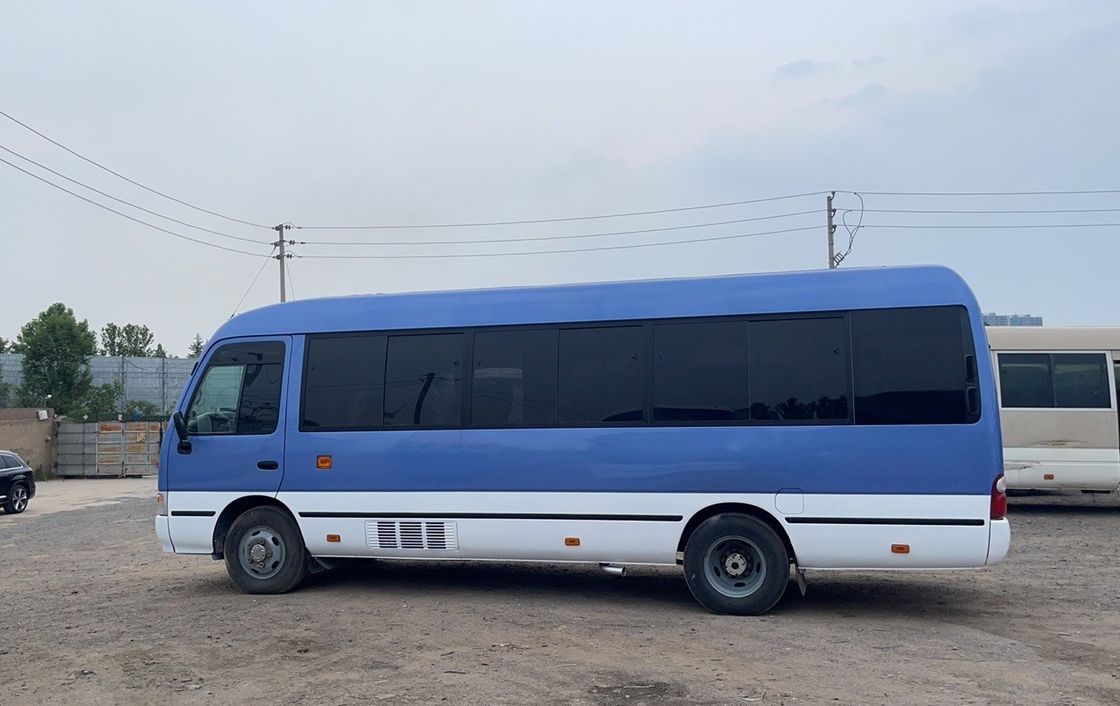 고급 21석 토요타 코스터 미니 버스 엔진 용량 4L 타이어 255/70R 22.5-16