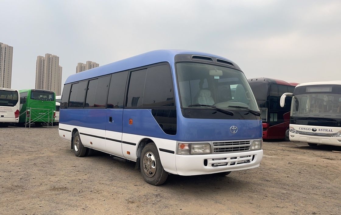 고급 21석 토요타 코스터 미니 버스 엔진 용량 4L 타이어 255/70R 22.5-16