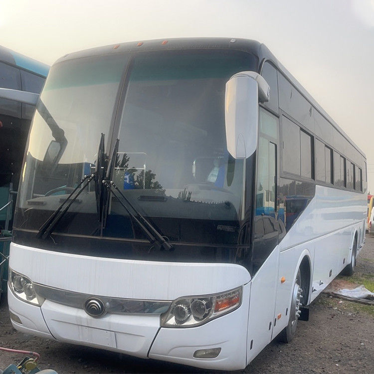 중고용 RHD 6-8L 수동 변속기 좌석 투어 대용량으로 사용 된 코치 버스