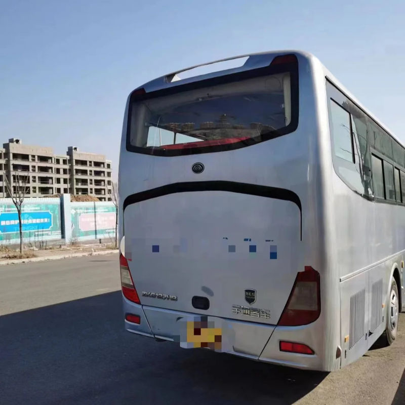 65 좌석 슬라이딩 윈도우 에어컨을 갖춘 사용 된 버스 최고 속도 91 110 km/h
