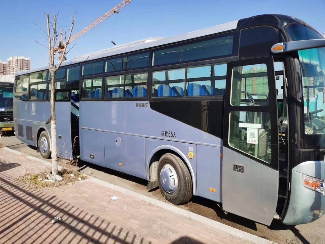 ZK612 중고용 65석 슬라이딩 윈도우 코치 버스 에어컨과 최고속도 100km/h