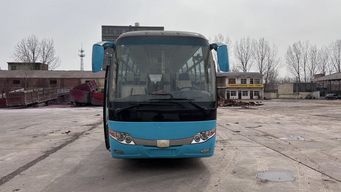 좋은 상태 사용 된 디젤 65 여객자동차 버스 좌석 50 G.V.W 15600kg