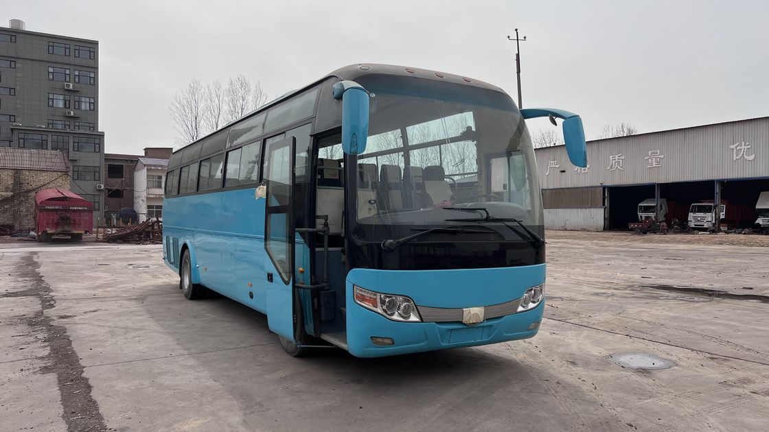 좋은 상태 사용 된 디젤 65 여객자동차 버스 좌석 50 G.V.W 15600kg