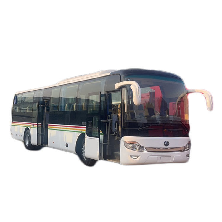 YC6S330-30 엔진 모델 55 좌석 사용 된 복면 승차 버스 ABS B2B로 장착