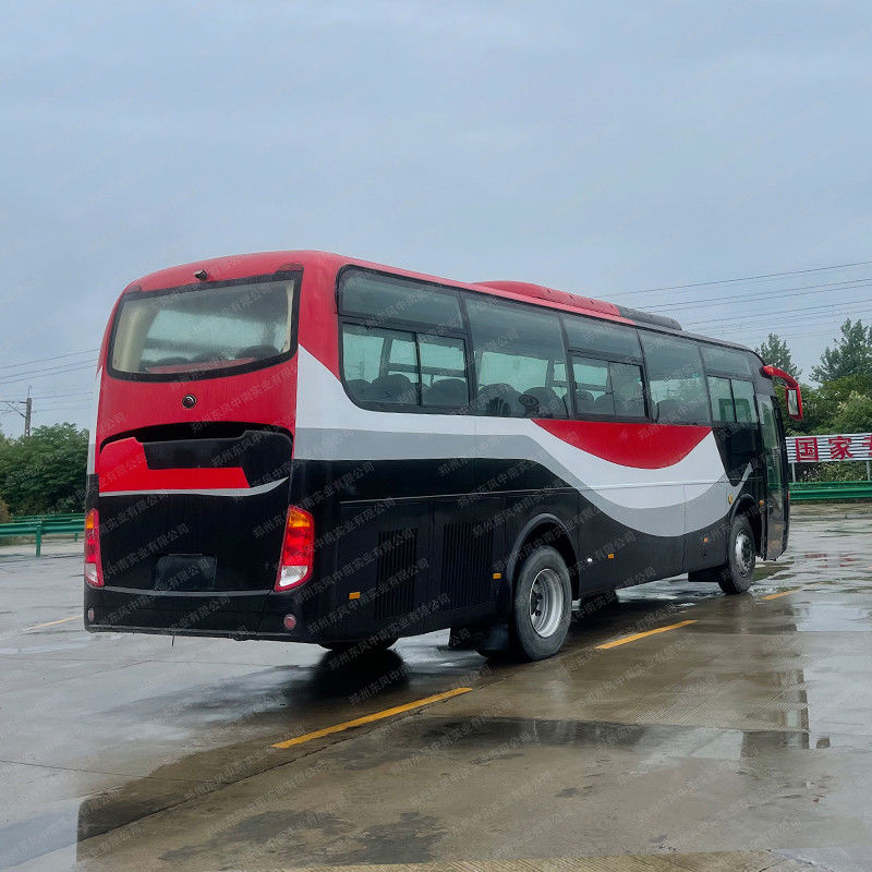 3300mm 휠 베이스 수동 변속기 사용된 코치 버스 LHD 54 좌석 도시 승객
