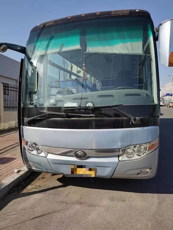 65 좌석 관광 럭셔리 사용 된 코치 버스 차시 모델 EQ6100KR4T 맥스.토크 800 Nm/rpm