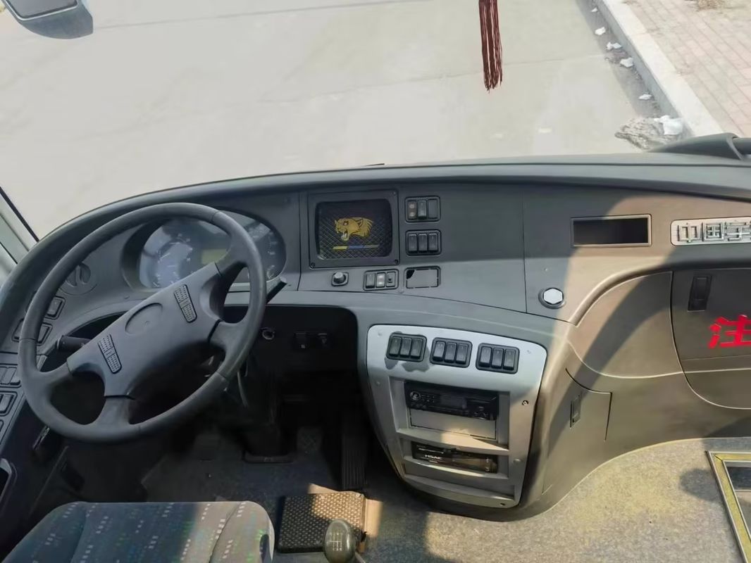 65 좌석 관광 럭셔리 사용 된 코치 버스 차시 모델 EQ6100KR4T 맥스.토크 800 Nm/rpm