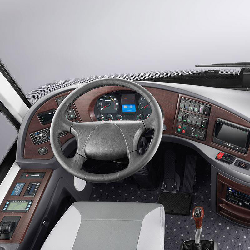 편안한 24-46석 Ankai 10M 고급 관광 코치 버스 최고 속도 91 110 km/h