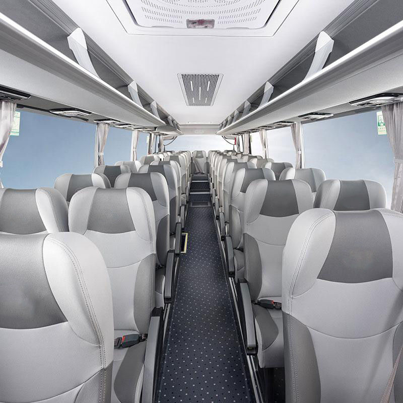 편안한 24-46석 Ankai 10M 고급 관광 코치 버스 최고 속도 91 110 km/h