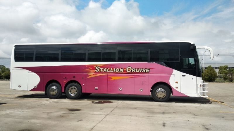 55석 LHD 드라이브 타입 도시 버스 럭셔리 코치 최고의 선택