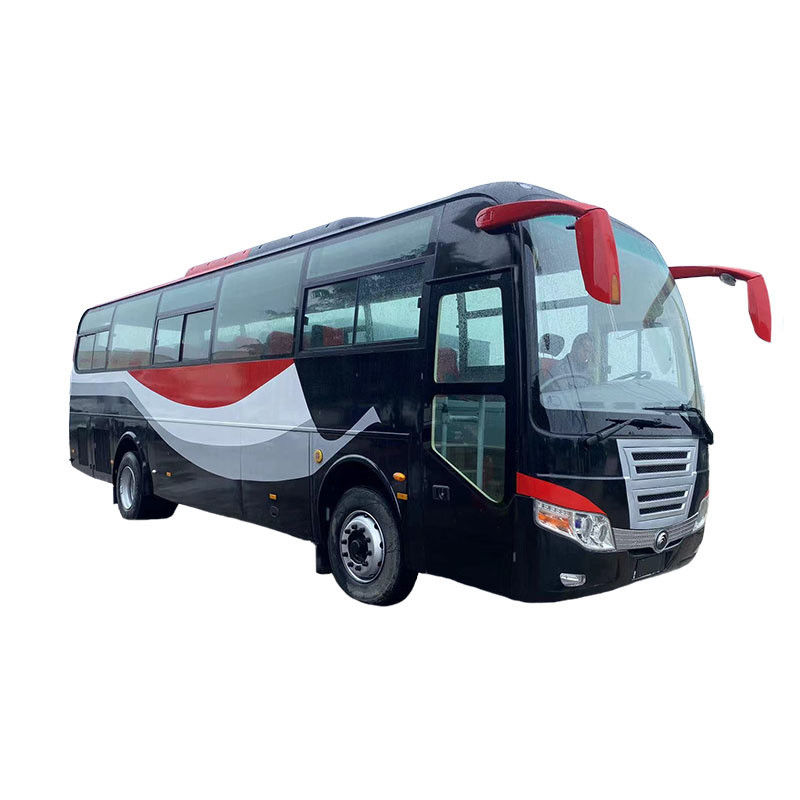 앞 엔진 53 좌석 12m 사용 된 버스 코치 버스 디젤 연료 유형 및 270hp