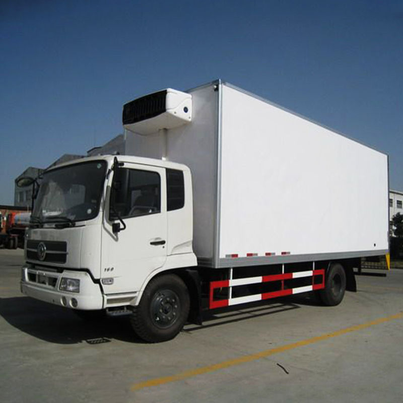 고객 요구 130hp 4x2 냉장고 트럭 아이스크림 배달 및 음식 냉각