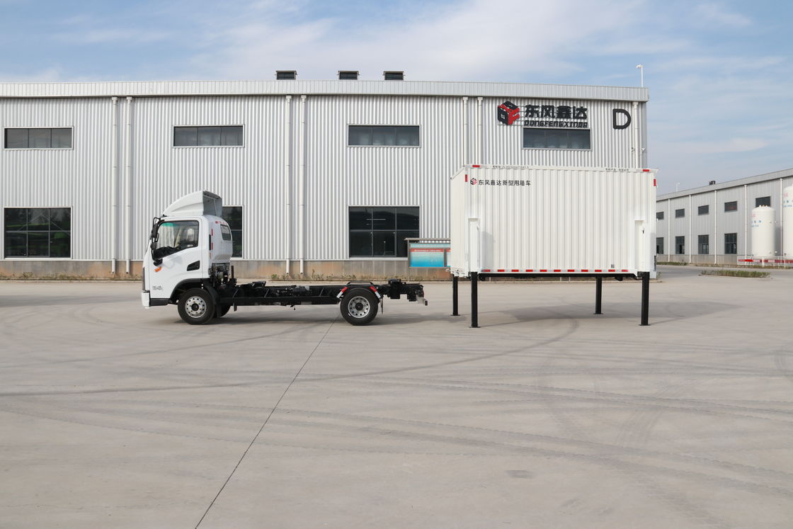 분리 가능한 몸체 Jac 4*2 상업용 컨테이너 화물 트럭 도시 운송용