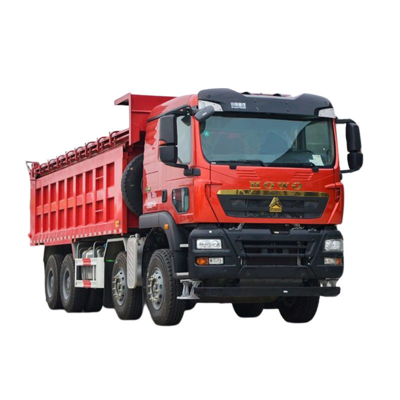 디젤 연료 HOWO 덤프 트럭 8X4 사용 된 티퍼 트럭 전 아프리카 시장 20 큐브 용량