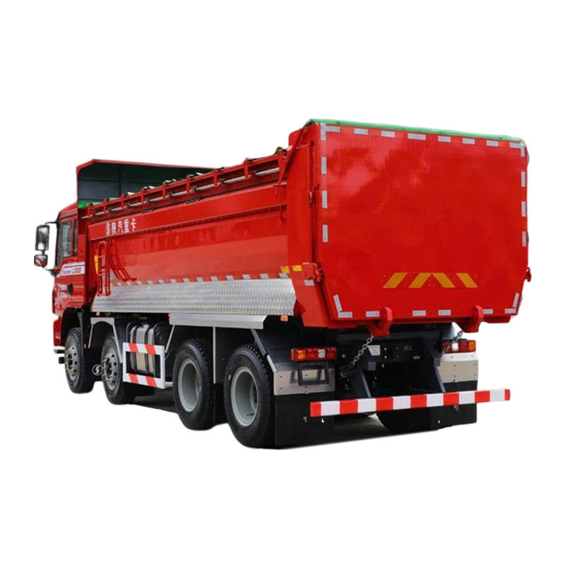 SHACMAN L3000 사용 된 8x4 덤프 틱터 트럭 12 휠 30 큐브 300 HP 60 톤