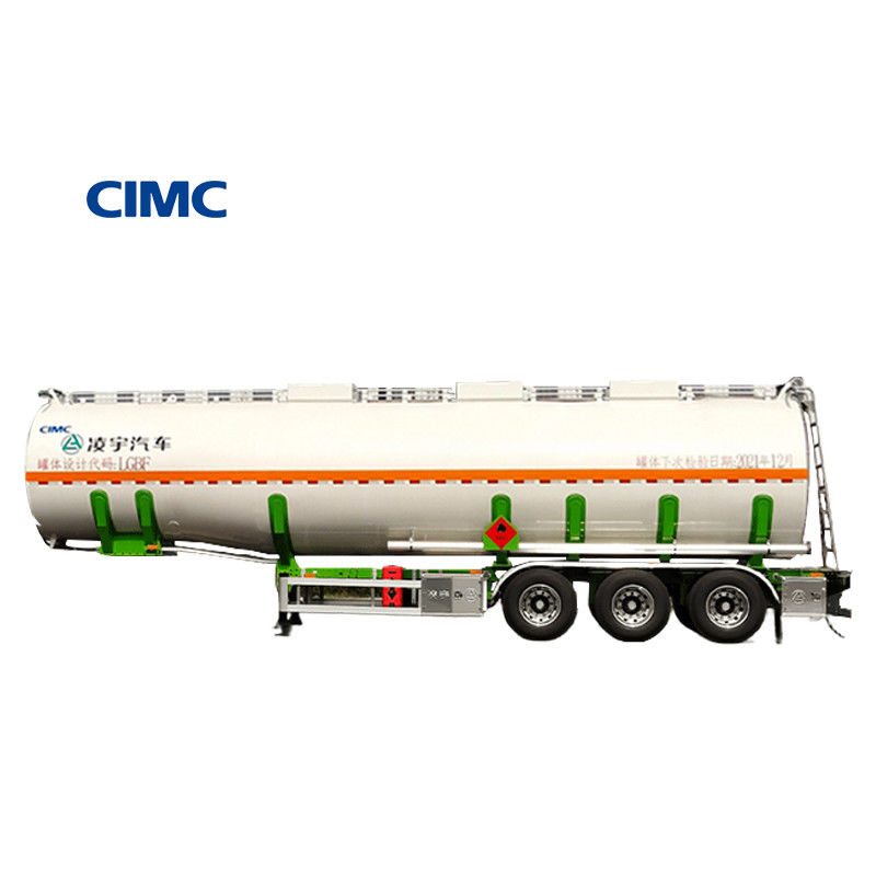 CIMC 연료 탱크 원유 팜 오일 3 축 요리 오일 탱커 알로이 탱크와 반 트레일러