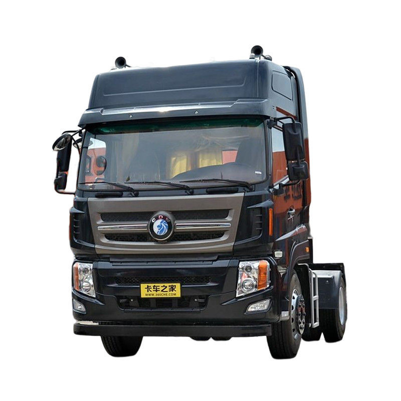 310HP 사용 된 SINOTRUK 4x2 트랙터 트럭 트레일러 헤드 온라인 지원 및 터치 화면