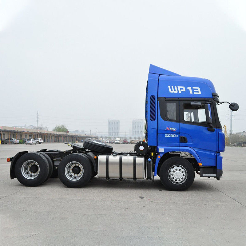 샤크만 트랙터 트럭 500hp 6*2 8 바퀴 트럭 트랙터 헤드 후방 카메라가 사용되지 않습니다