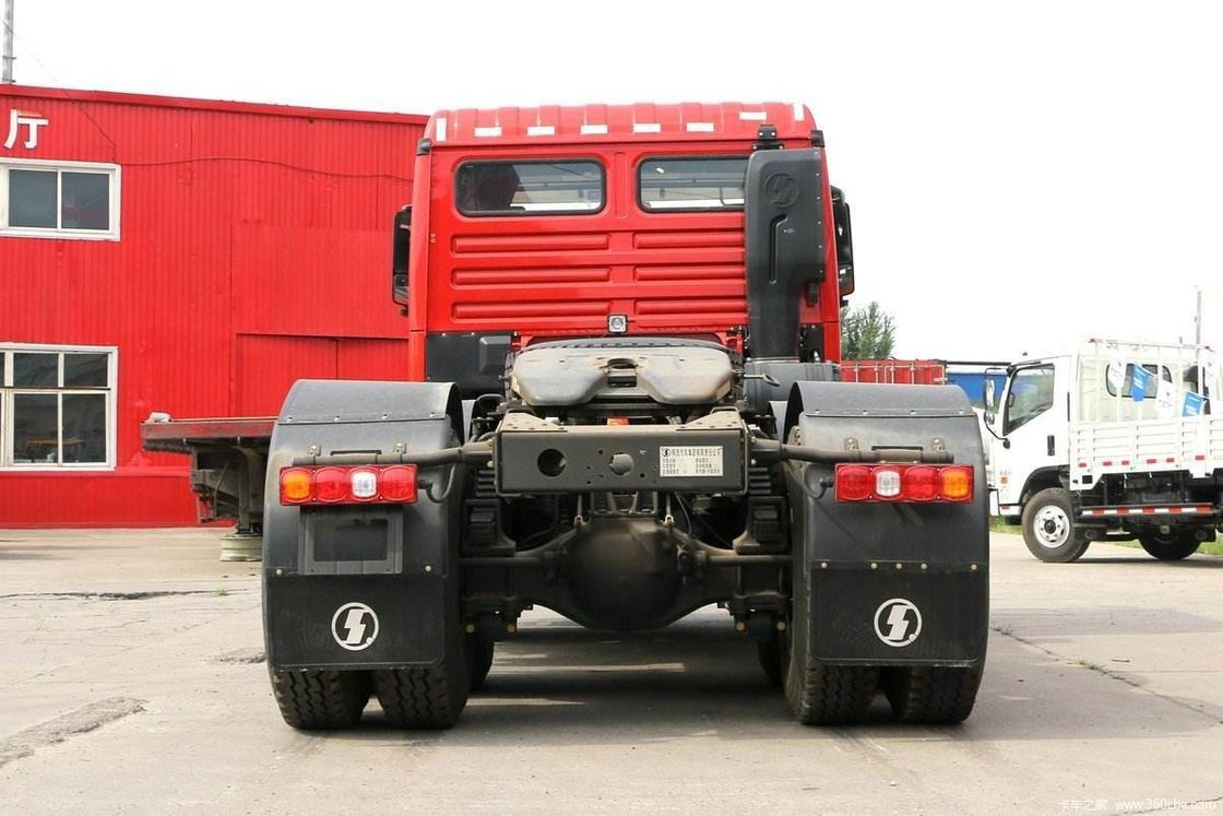 왼쪽 스티어링 사용 된 샤크만 6*4 500hp 자동차 트랙터 헤드 트럭 반 트레일러 트럭