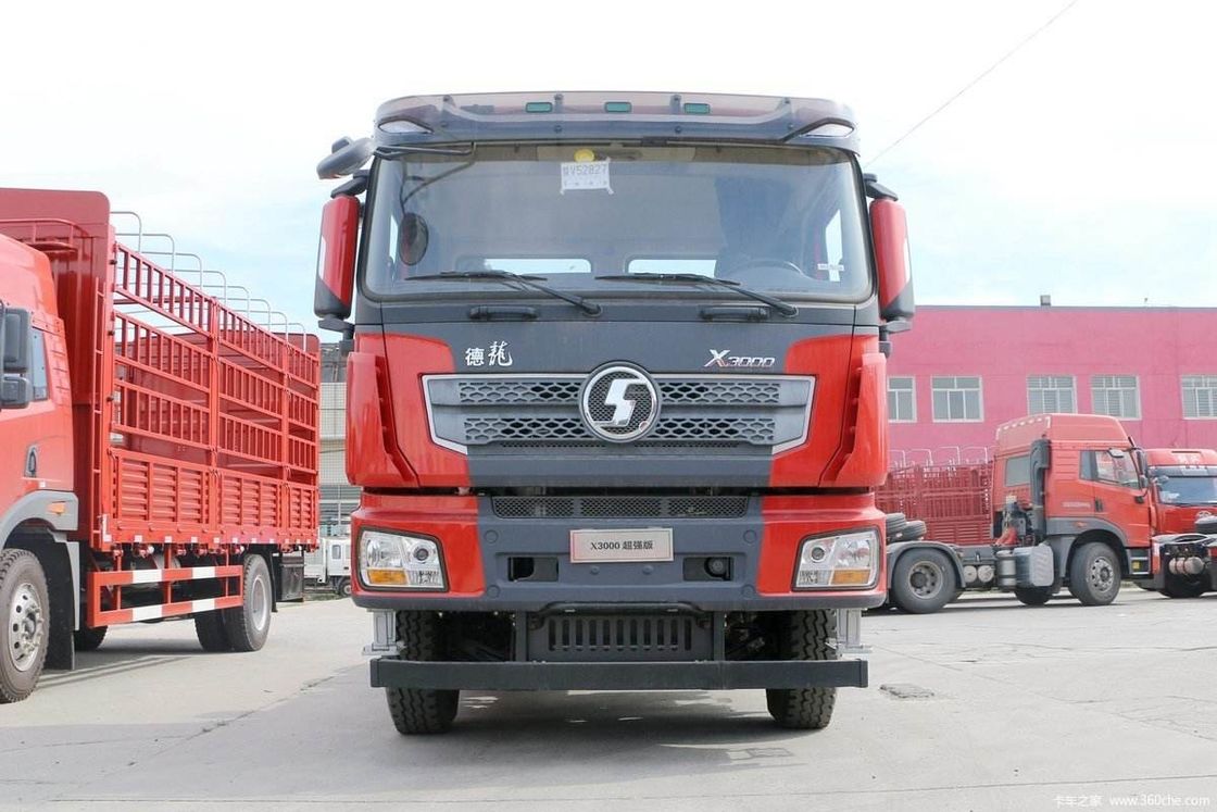 왼쪽 스티어링 사용 된 샤크만 6*4 500hp 자동차 트랙터 헤드 트럭 반 트레일러 트럭