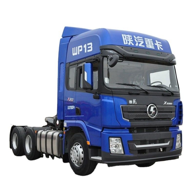 앞축 HF9T 샤크만 6x4 트레일러 트럭 헤드 트랙터 트럭 500 hp 커민스 엔진