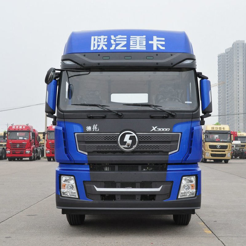 앞축 HF9T 샤크만 6x4 트레일러 트럭 헤드 트랙터 트럭 500 hp 커민스 엔진