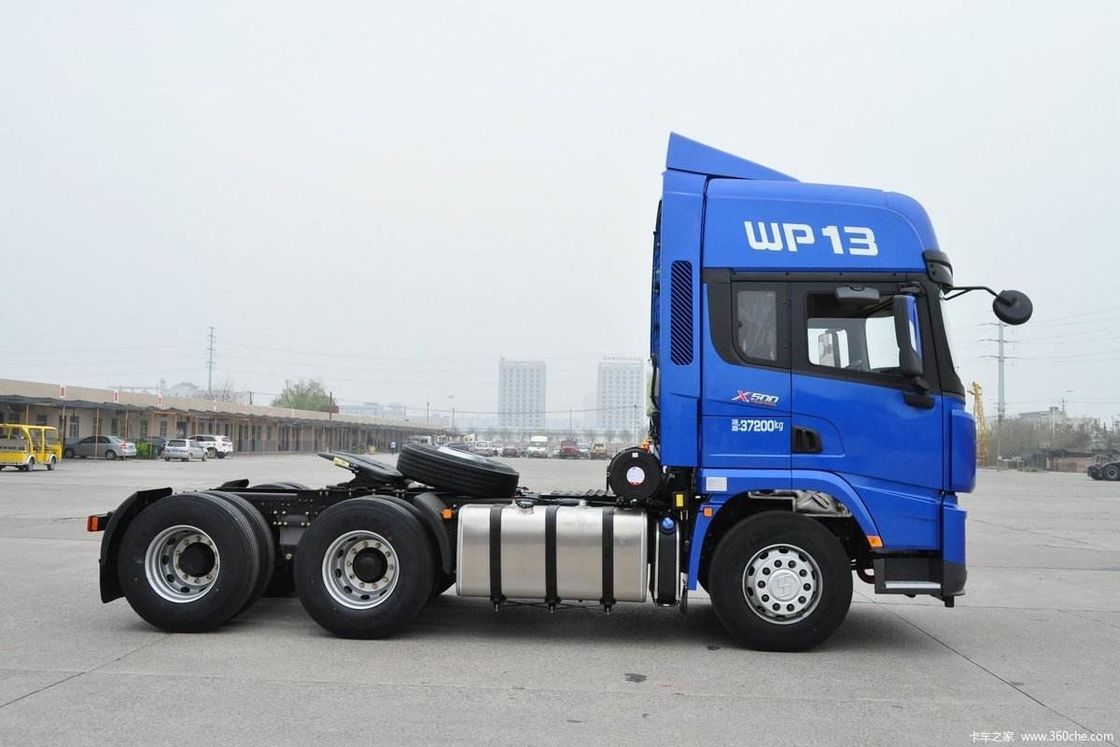 앞축 HF9T 샤크만 6x4 트레일러 트럭 헤드 트랙터 트럭 500 hp 커민스 엔진