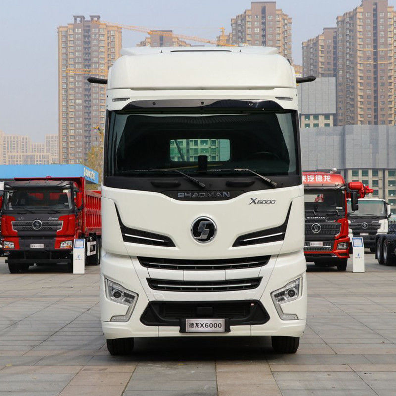 가장 많이 팔리는 샤크만 X6000 430HP 트랙터 헤드 4x2 트랙터 트럭