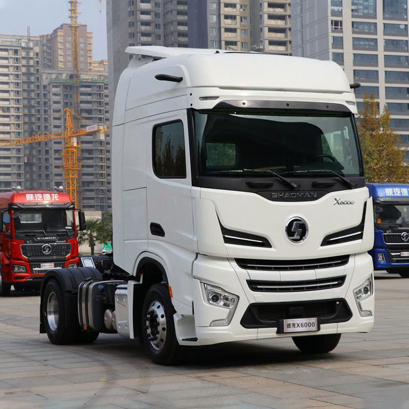 가장 많이 팔리는 샤크만 X6000 430HP 트랙터 헤드 4x2 트랙터 트럭
